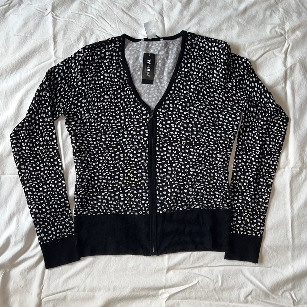 WHBM zip up top/jacket